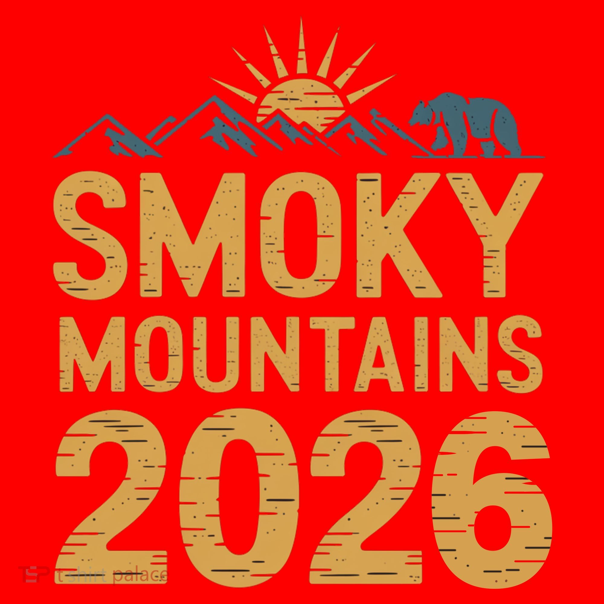 Smoky Mountains 2026 Santa Hat