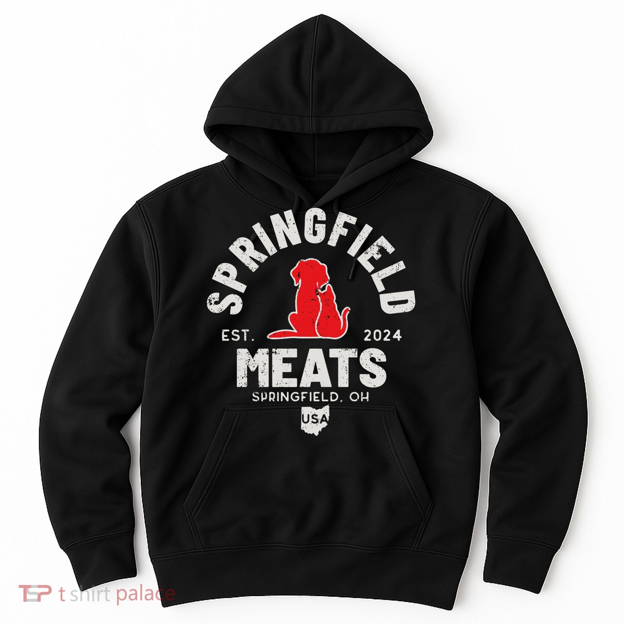 Springfield Meats 2024 They Are Eating The Dogs Hoodie