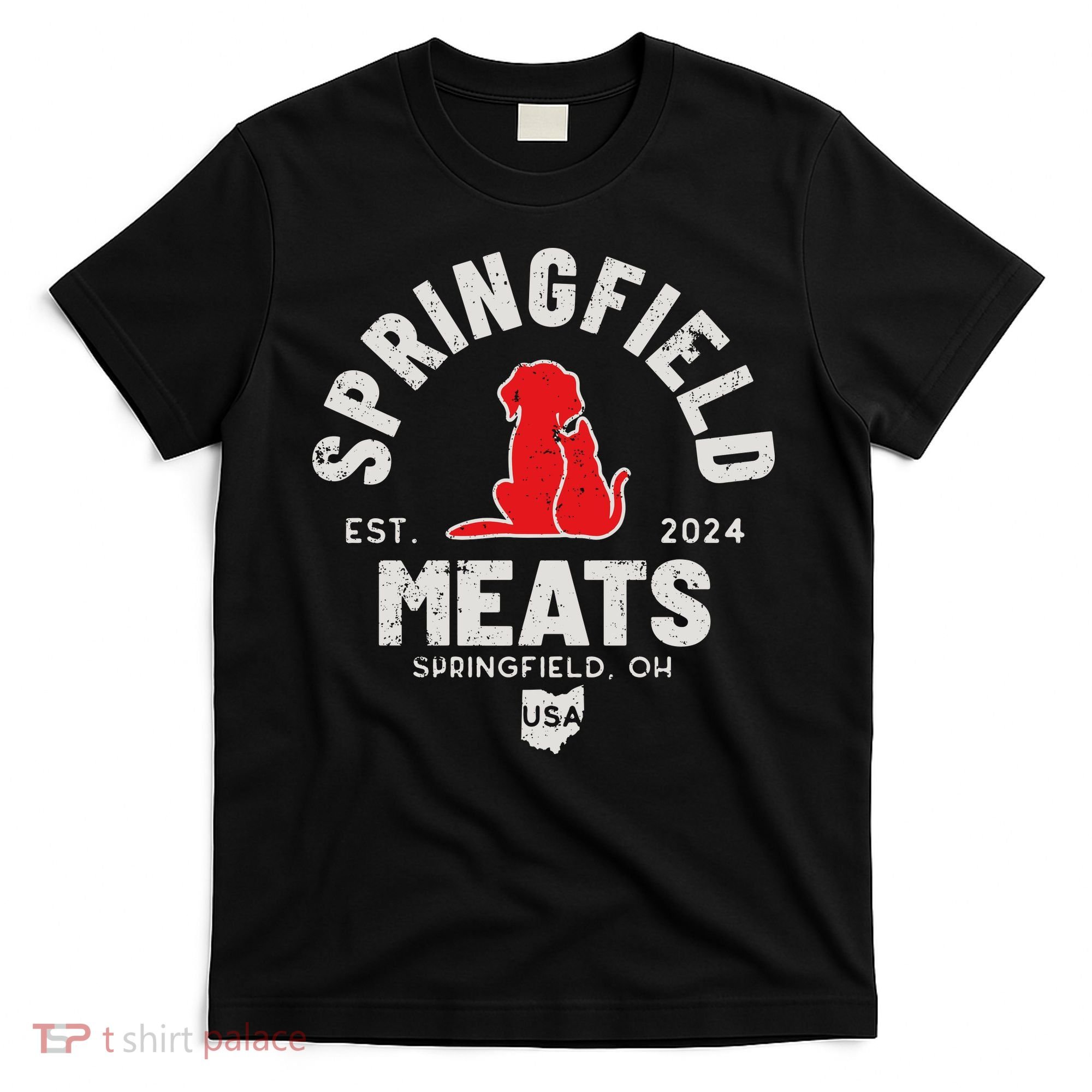 Springfield Meats 2024 They Are Eating The Dogs T-Shirt