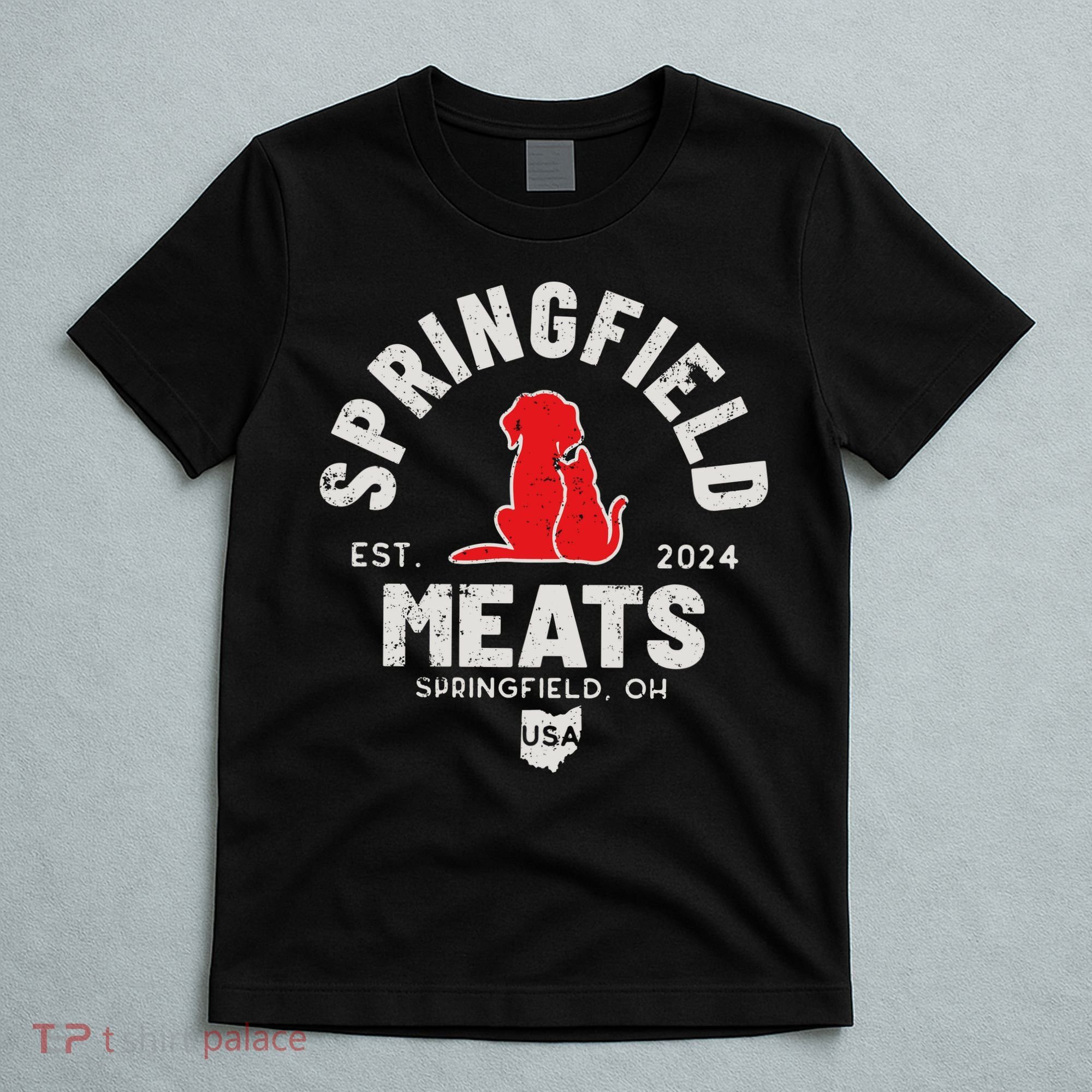 Springfield Meats 2024 They Are Eating The Dogs T-Shirt