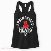 Springfield Meats 2024 They Are Eating The Dogs Women's Tank Top thumb 0