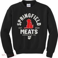 Springfield Meats 2024 They Are Eating The Dogs Kids Sweatshirt thumb 0