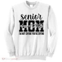 Senior Mom 2026 I'm Not Crying Funny Graduation Sweatshirt thumb 0