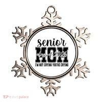 Senior Mom 2026 I'm Not Crying Funny Graduation Ornament thumb 0
