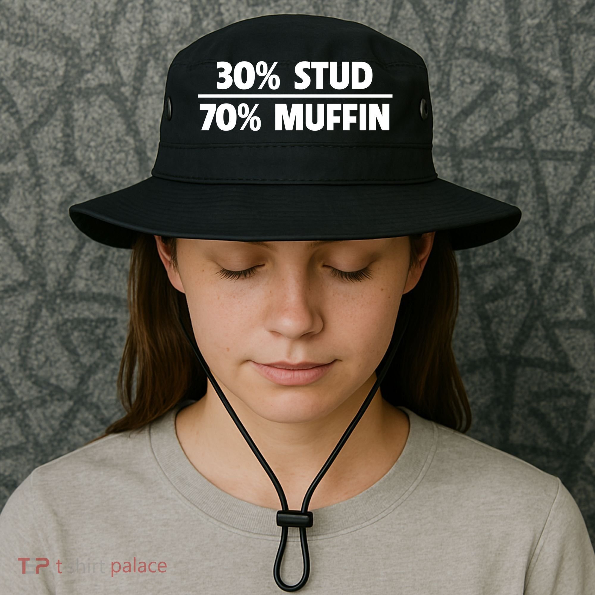 Stud Muffin 30/70 Funny Over 40 Dad Bod Gift Bucket Hat
