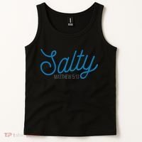 Salty. Matthew 5:13 Tank Top thumb 2