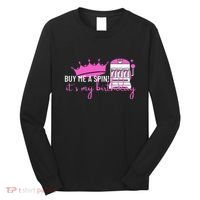 Slot Machine 777 Lucky Birthday Gambling Casino Long Sleeve Shirt thumb 0