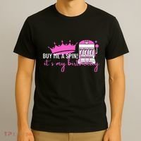 Slot Machine 777 Lucky Birthday Gambling Casino T-Shirt thumb 3