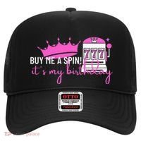 Slot Machine 777 Lucky Birthday Gambling Casino Hat thumb 0