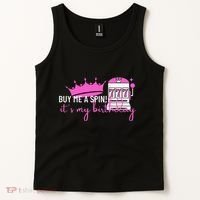 Slot Machine 777 Lucky Birthday Gambling Casino Tank Top thumb 2