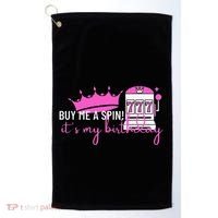 Slot Machine 777 Lucky Birthday Gambling Casino Golf Towel thumb 0