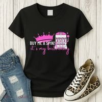 Slot Machine 777 Lucky Birthday Gambling Casino Women's T-Shirt thumb 3