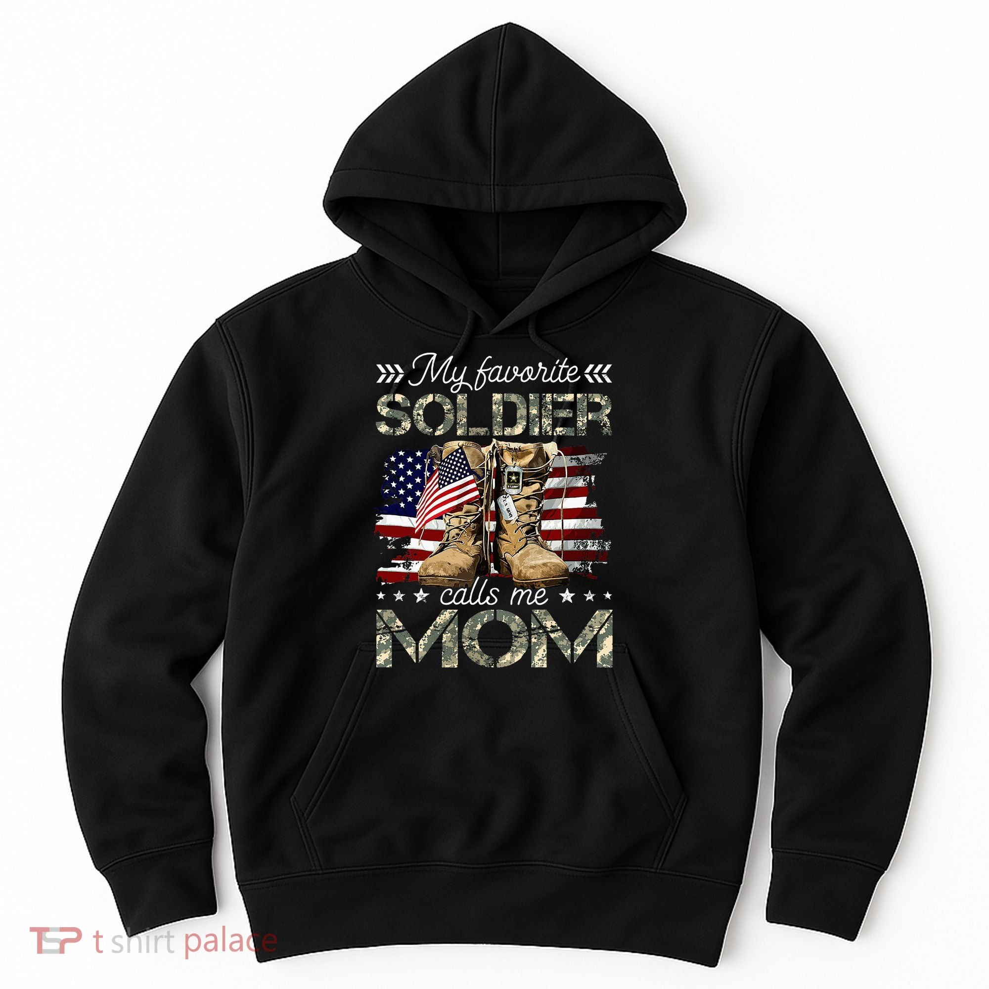 Soldier Mom Army Graduation Mom Hoodie