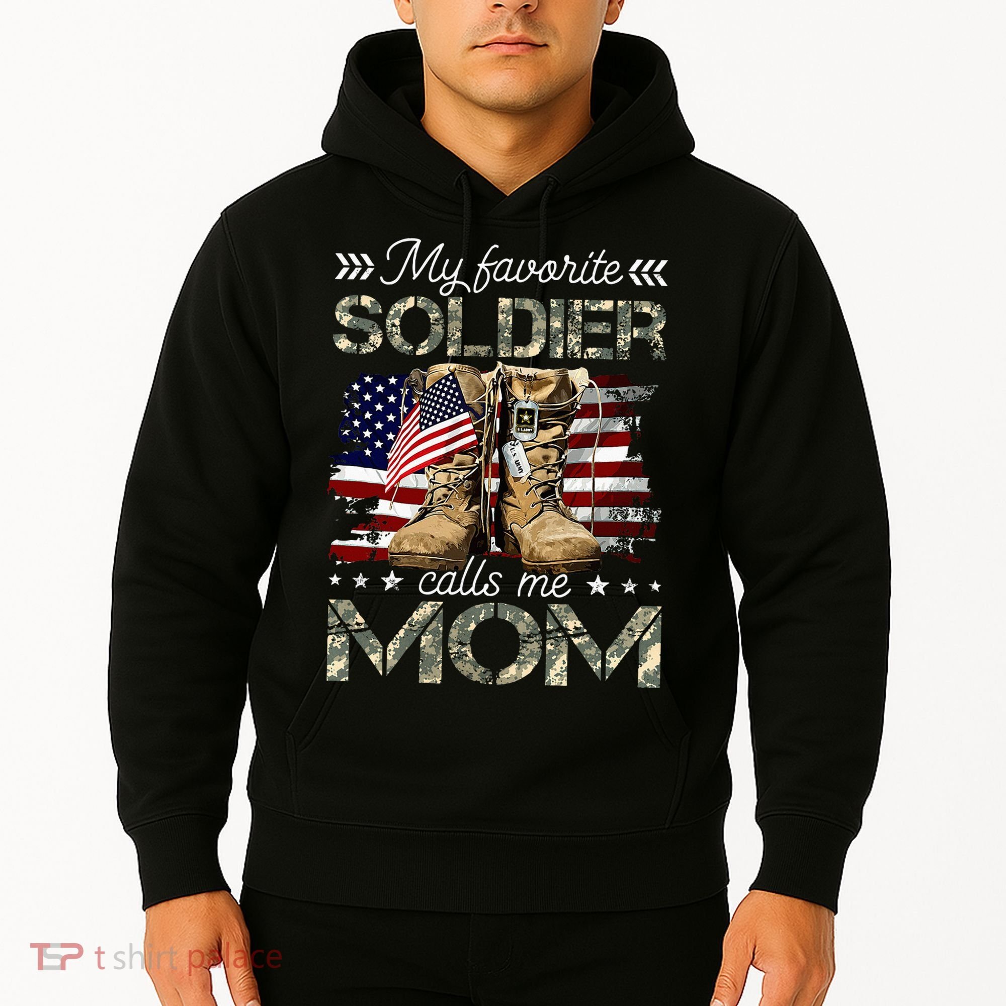 Soldier Mom Army Graduation Mom Hoodie