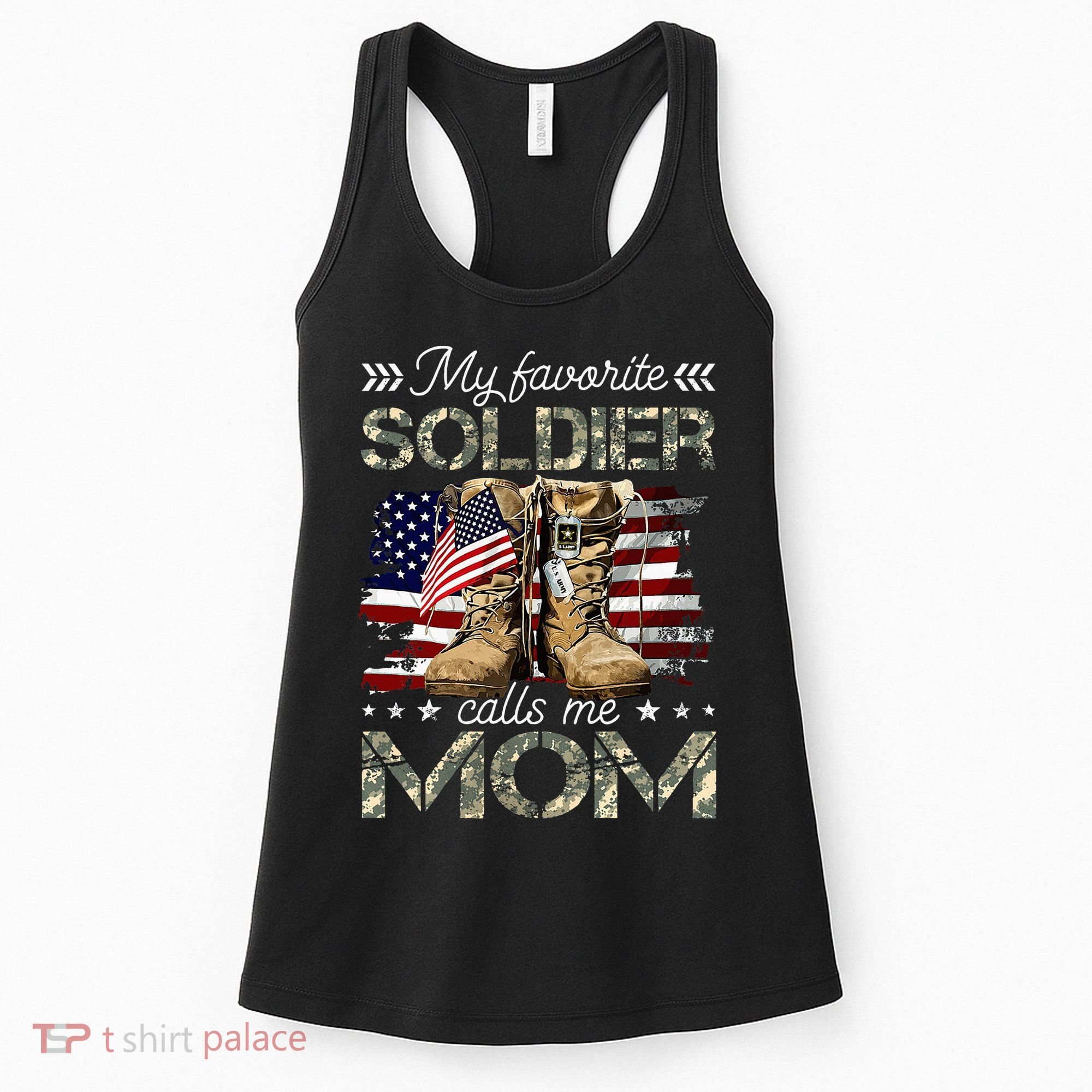 Soldier Mom Army Graduation Mom Women's Tank Top