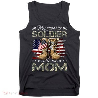 Soldier Mom Army Graduation Mom Tank Top