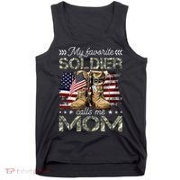Soldier Mom Army Graduation Mom Tank Top thumb 0