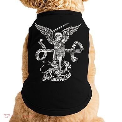 St Michael Archangel Catholic Angel Defend Us Doggie Tank