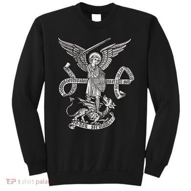 St Michael Archangel Catholic Angel Defend Us Sweatshirt