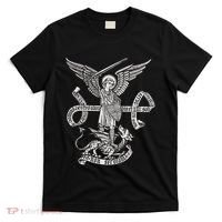 St Michael Archangel Catholic Angel Defend Us T-Shirt thumb 0