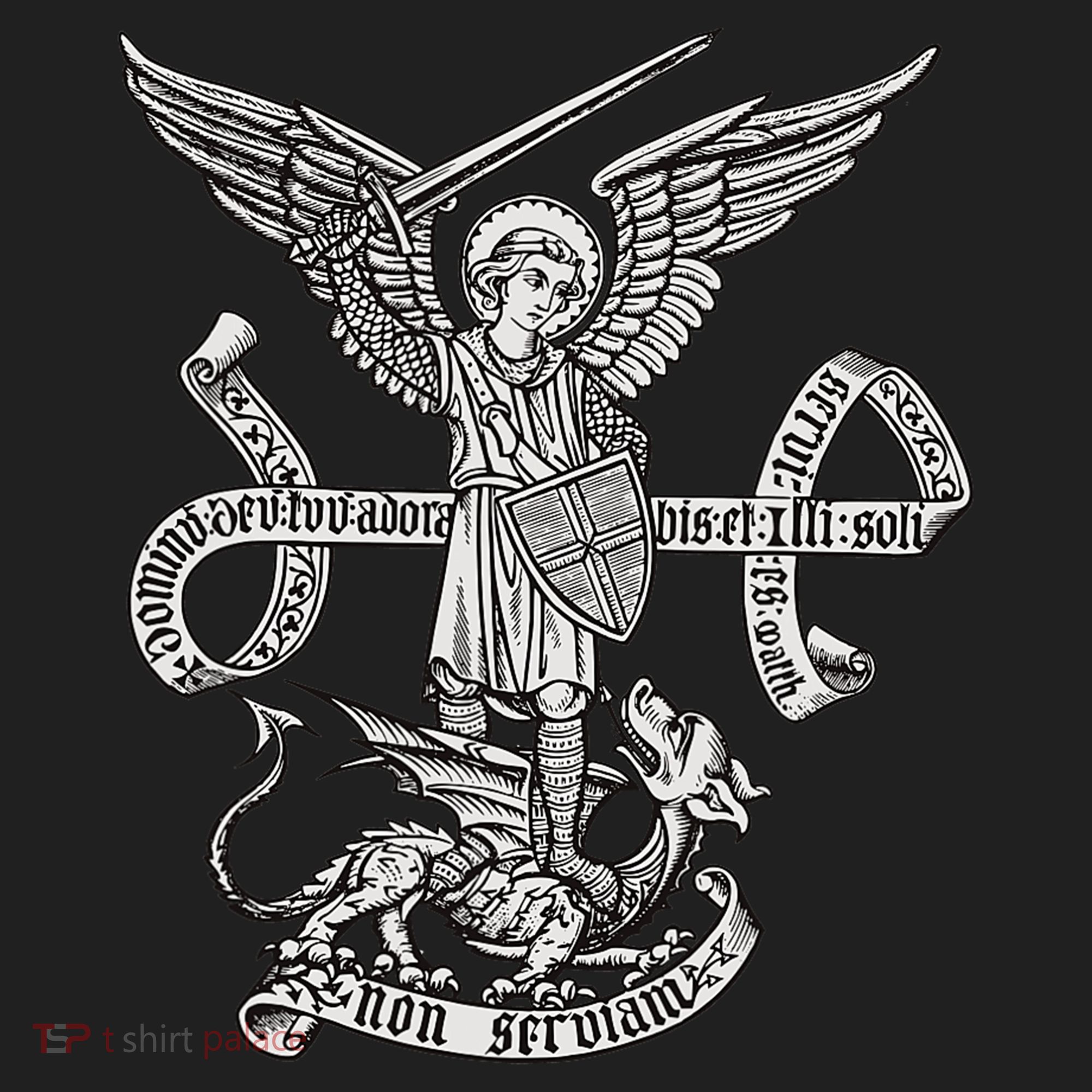 St Michael Archangel Catholic Angel Defend Us Beanie