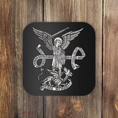 St Michael Archangel Catholic Angel Defend Us Coaster