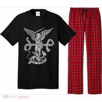 St Michael Archangel Catholic Angel Defend Us Pajama Set thumb 0