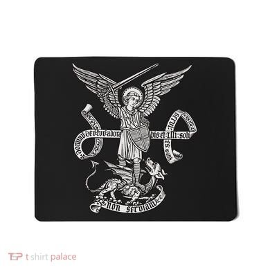 St Michael Archangel Catholic Angel Defend Us Mousepad
