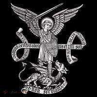 St Michael Archangel Catholic Angel Defend Us Women's T-Shirt thumb 6