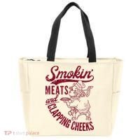 Smoking Meats And Clapping Cheeks Tote Bag thumb 0