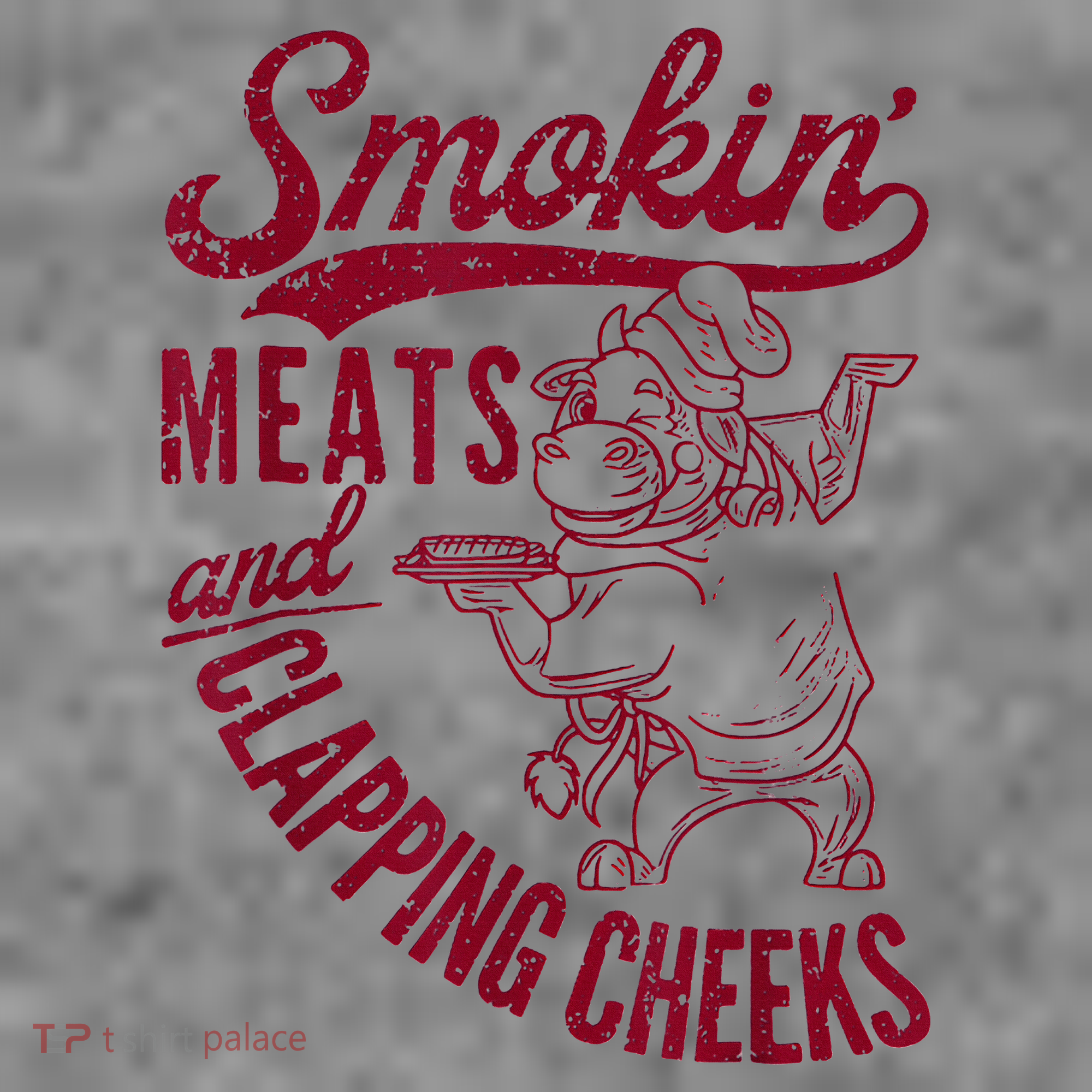 Smoking Meats And Clapping Cheeks Toddler Hoodie
