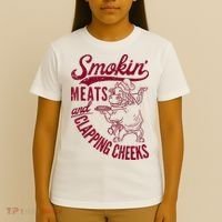 Smoking Meats And Clapping Cheeks T-Shirt thumb 4