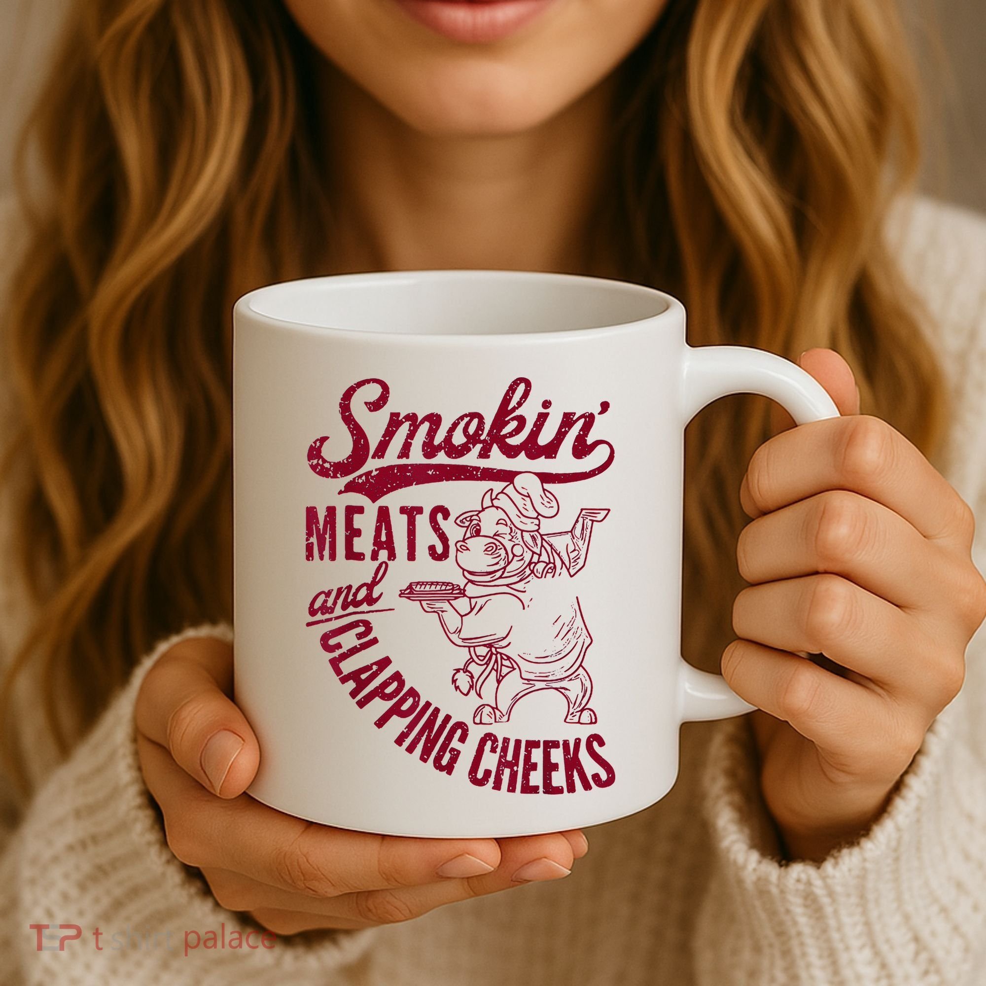 Smoking Meats And Clapping Cheeks Coffee Mug
