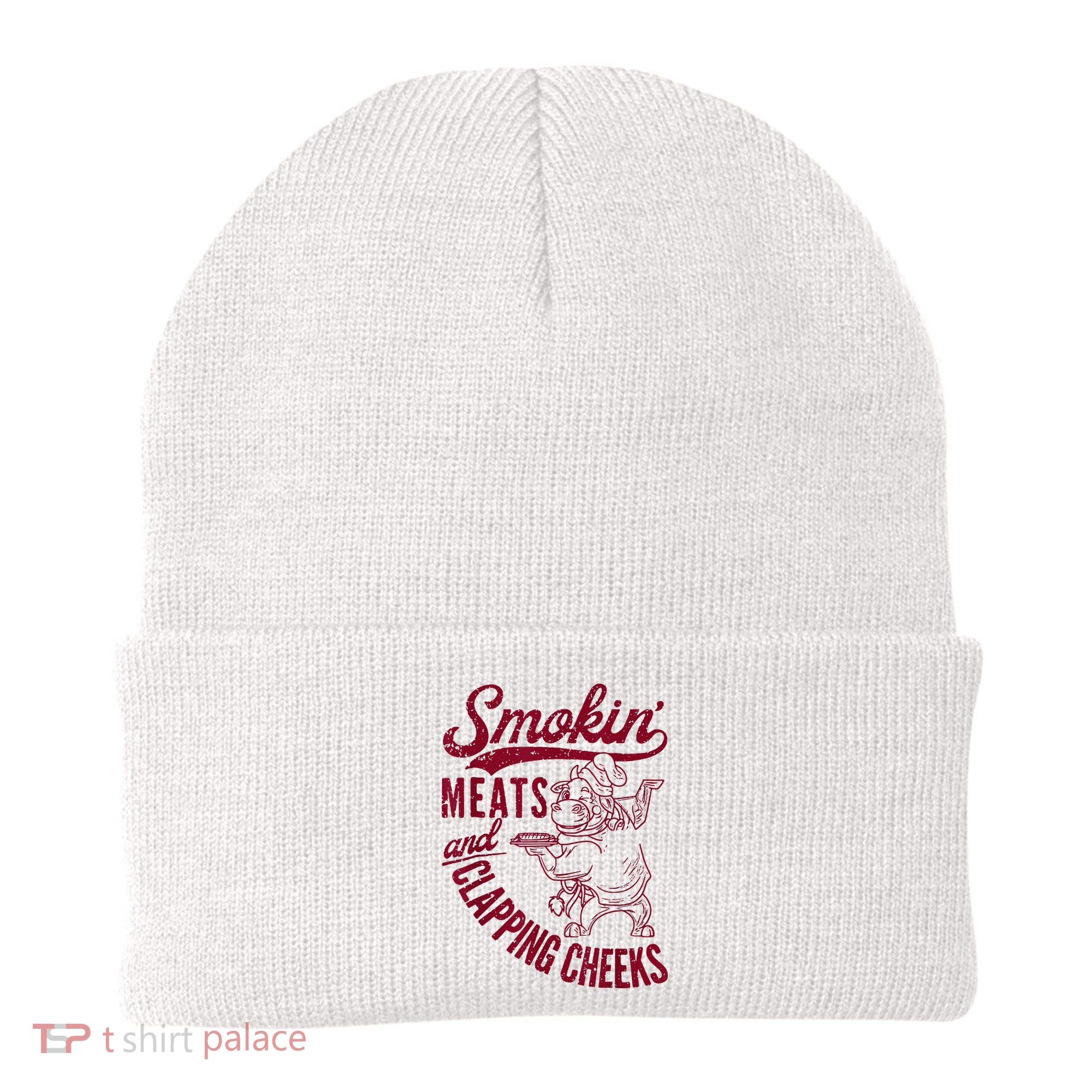 Smoking Meats And Clapping Cheeks Beanie