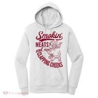Smoking Meats And Clapping Cheeks Women's Hoodie thumb 0