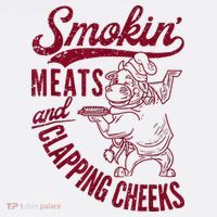 Smoking Meats And Clapping Cheeks Women's Hoodie thumb 2