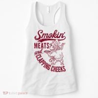 Smoking Meats And Clapping Cheeks Women's Tank Top thumb 0