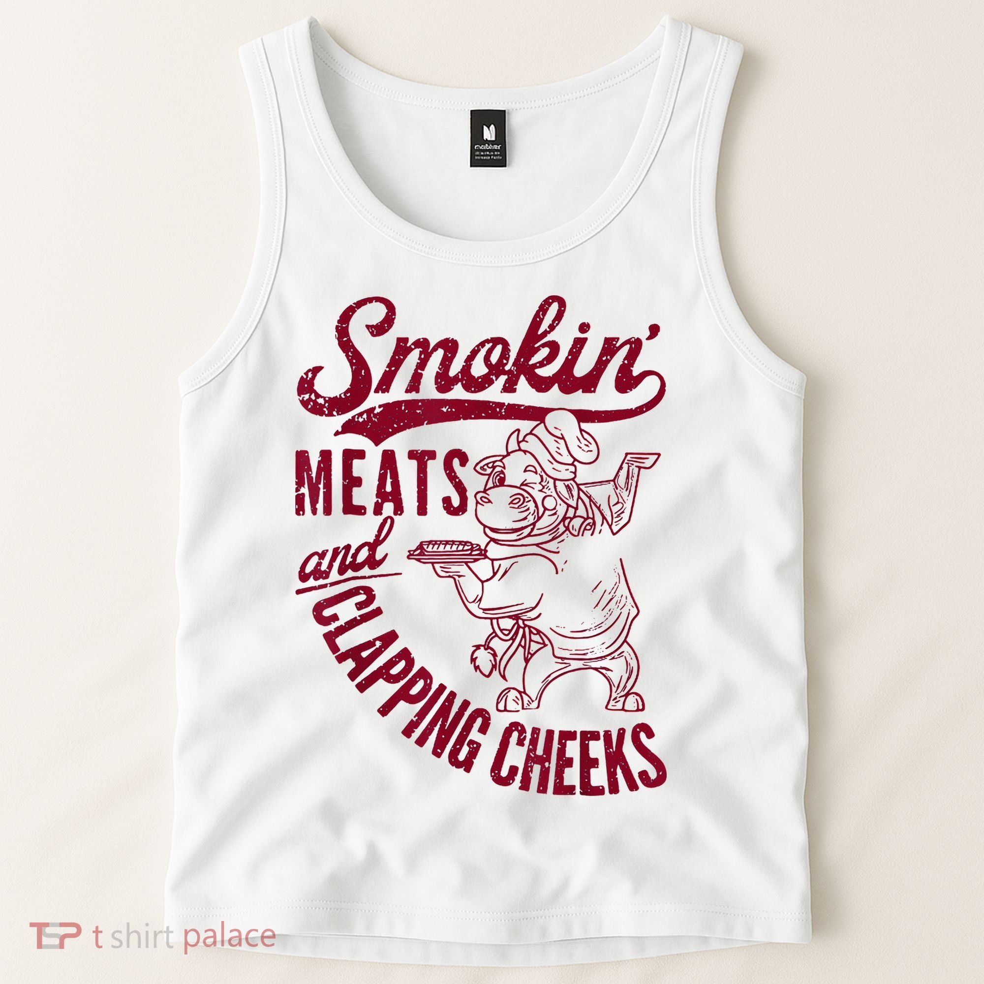 Smoking Meats And Clapping Cheeks Tank Top