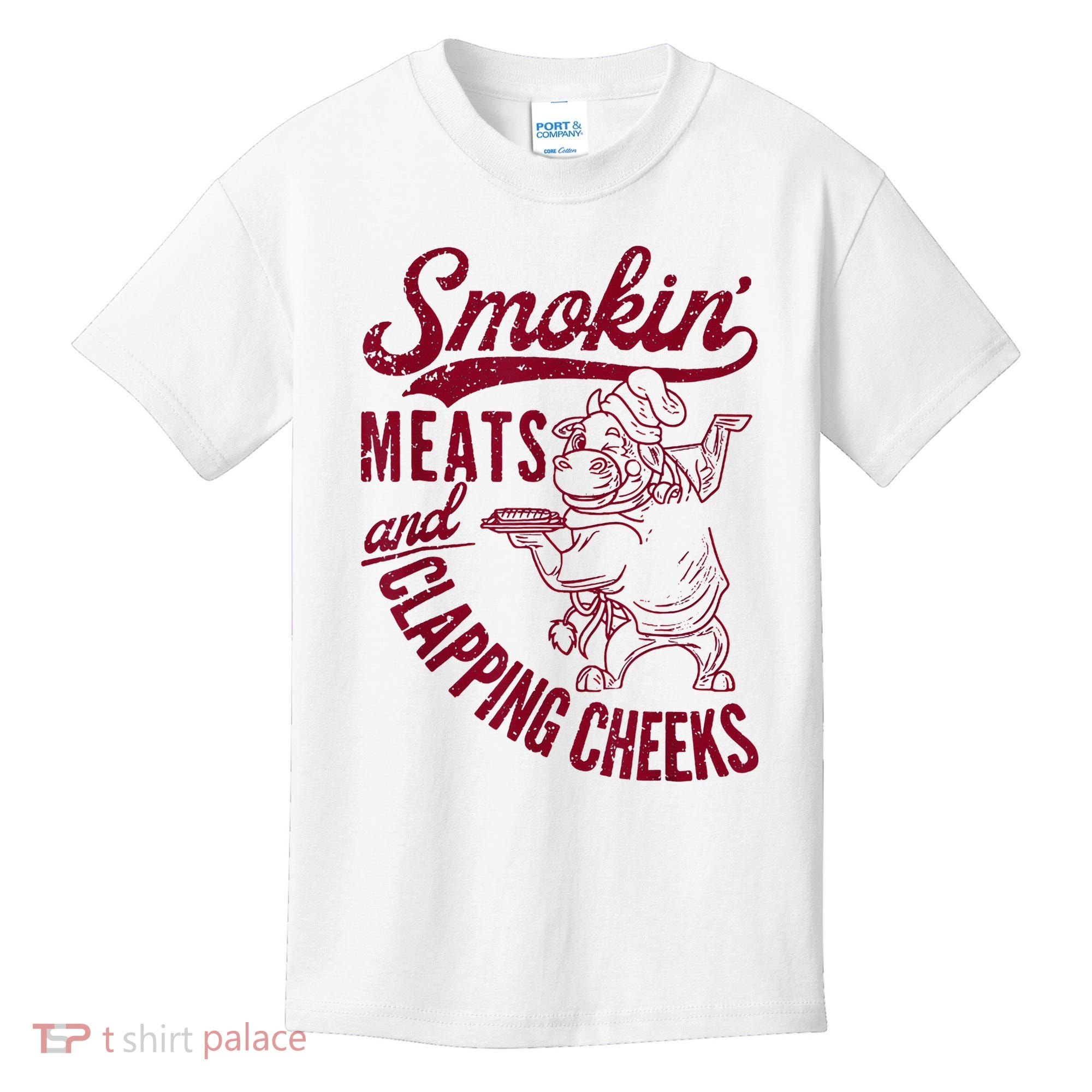 Smoking Meats And Clapping Cheeks Kids T-Shirt