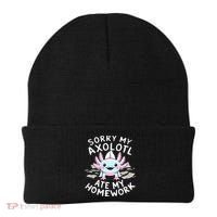 Sorry My Axolotl Ate My Homework Kawaii Axolotl Beanie thumb 0