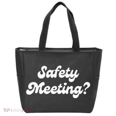 Safety Meeting Apparel Tote Bag