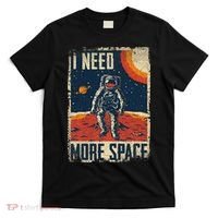 Space Man Astronaut Retro I Need More Space T-Shirt thumb 0