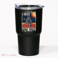 Space Man Astronaut Retro I Need More Space Tumbler thumb 0