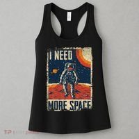 Space Man Astronaut Retro I Need More Space Women's Tank Top thumb 3