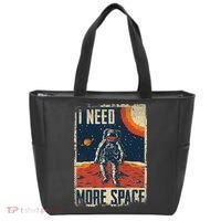 Space Man Astronaut Retro I Need More Space Tote Bag thumb 0