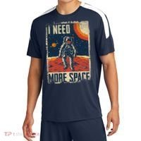 Space Man Astronaut Retro I Need More Space Sport-Tek Competitor United Soccer Jersey thumb 0