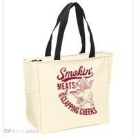 Smoking Meats And Clapping Cheeks Tote Bag thumb 2
