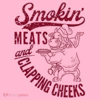 Smoking Meats And Clapping Cheeks Coaster thumb 2