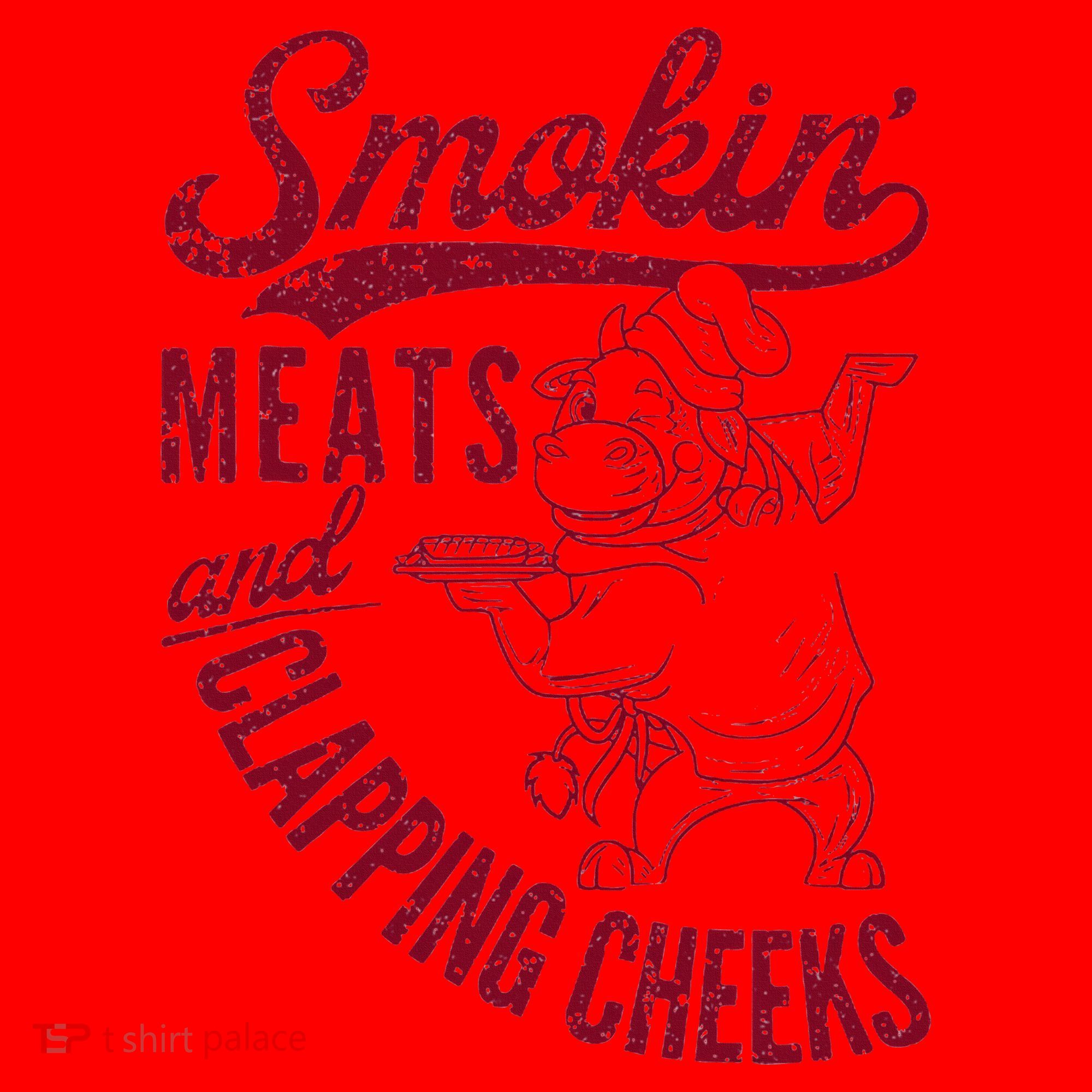 Smoking Meats And Clapping Cheeks Santa Hat