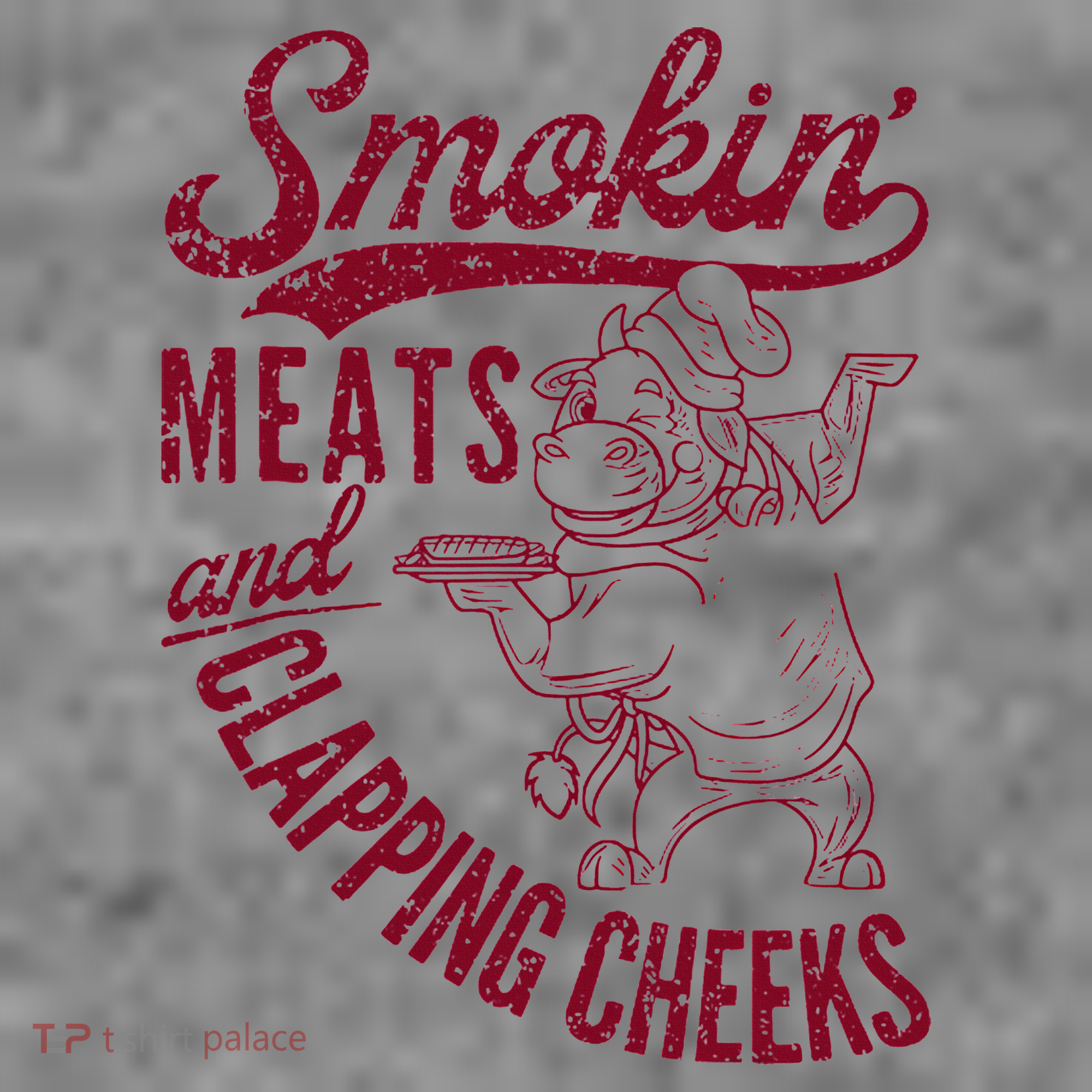 Smoking Meats And Clapping Cheeks Toddler Hoodie
